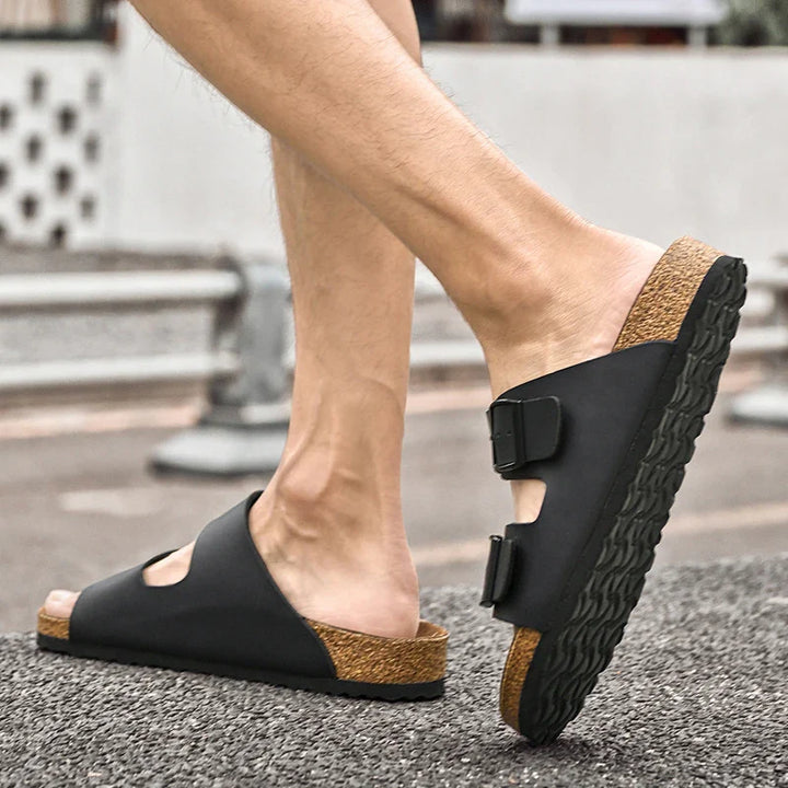 Arizoni | Casual Leather Sandals