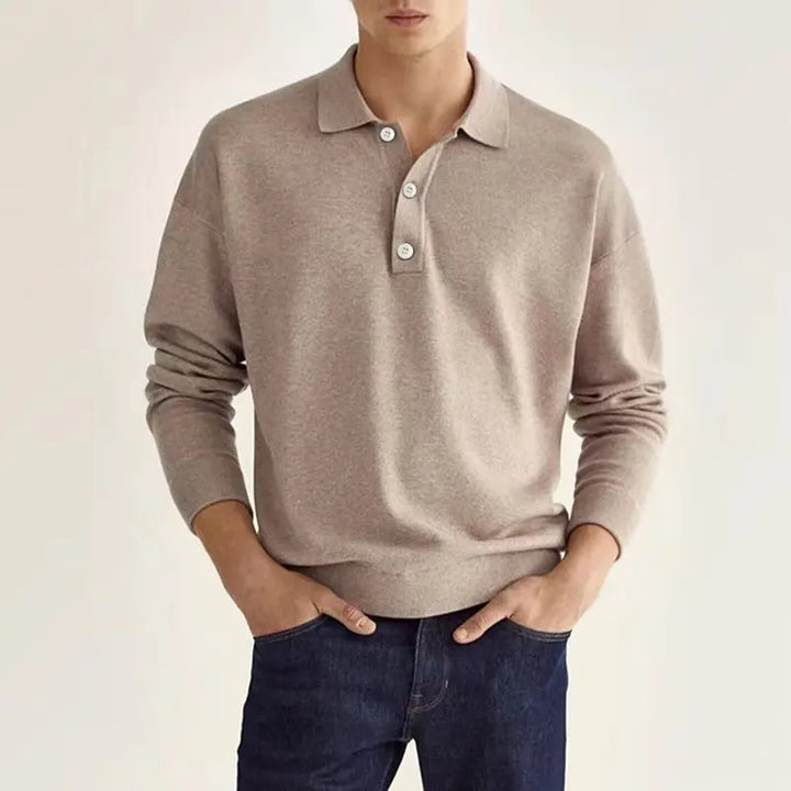 George | Men’s Minimal Style Long Sleeve Shirt