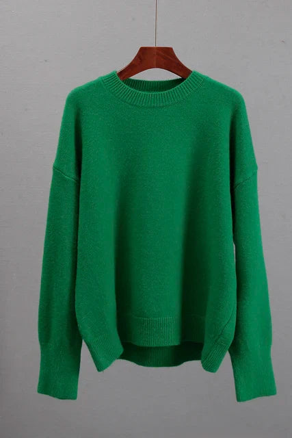 Abigail | Women’s Winter Sweater with Ribbed Cuffs