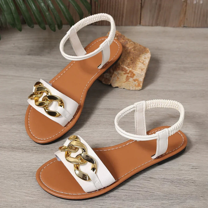 Nova | Elegant Gold Chain Slides