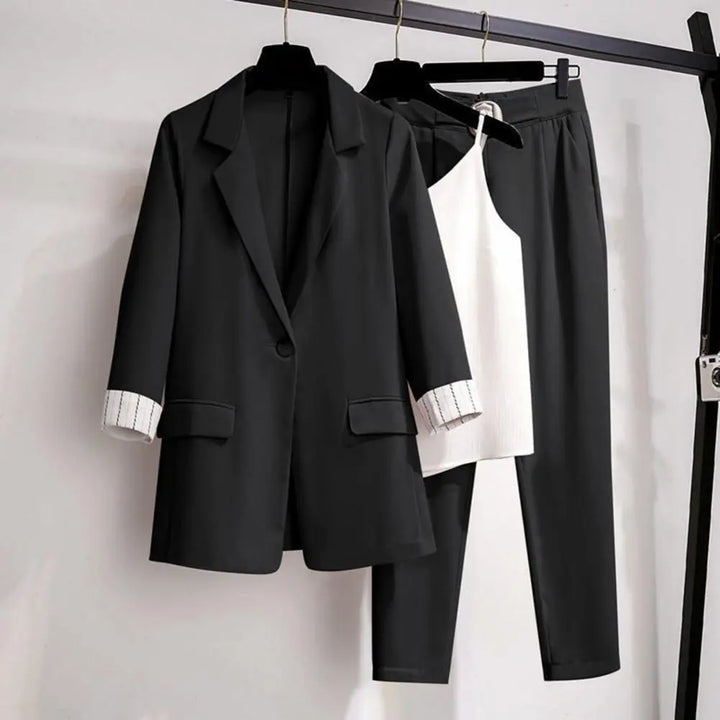 Georgia | Women’s Stylish Three-Piece Blazer and Pants Set