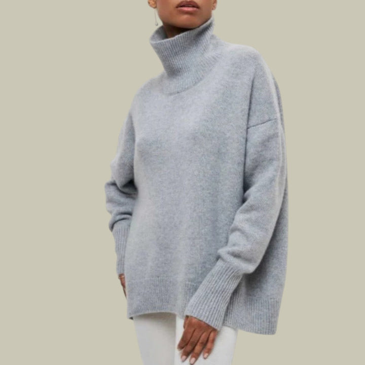 Ruby | Women’s Winter Oversized Turtleneck Pullover Sweater
