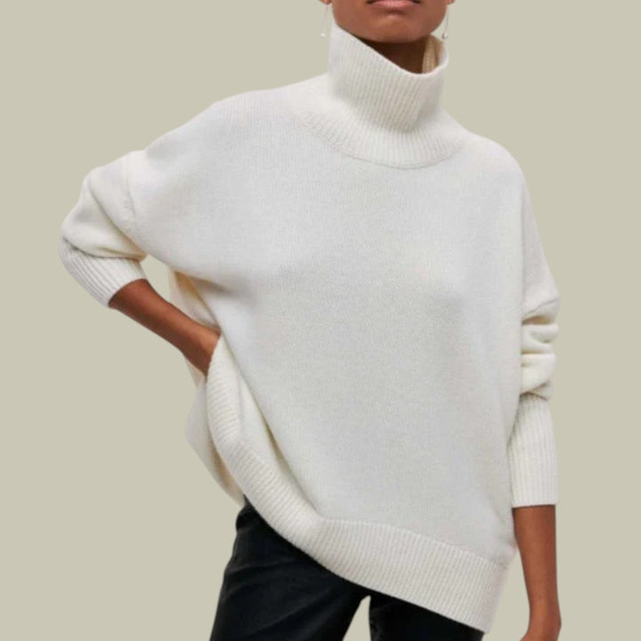 Ruby | Women’s Winter Oversized Turtleneck Pullover Sweater