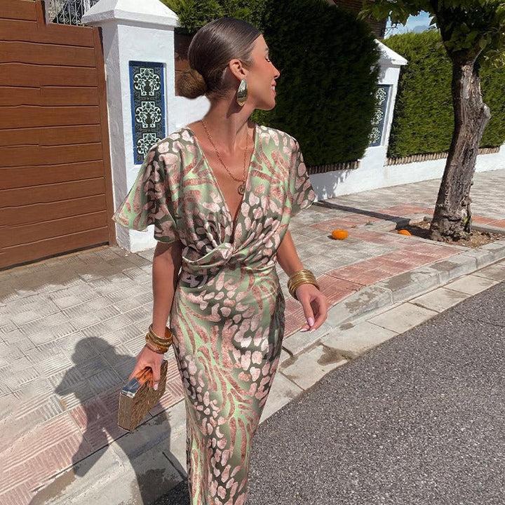 Maisie | Elegant Formal Silk Dress