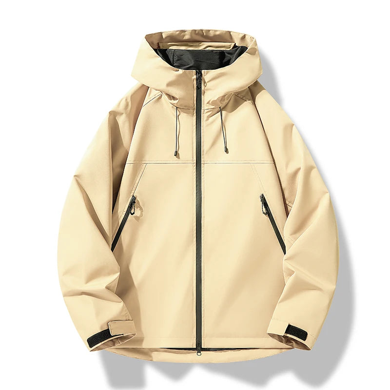 Peter | Men’s Waterproof Hooded Windproof Shell Jacket