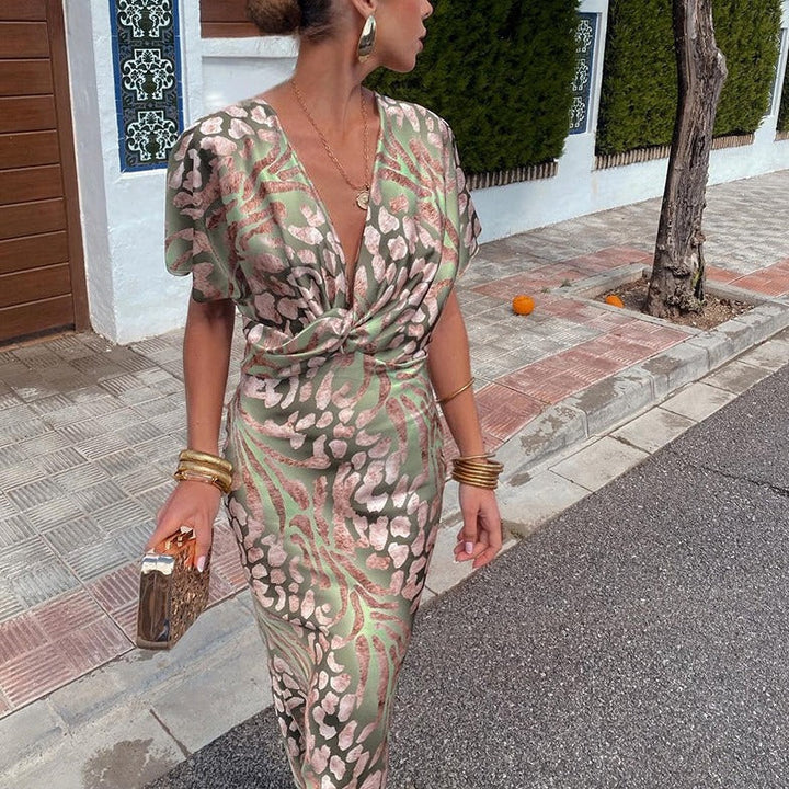 Maisie | Elegant Formal Silk Dress