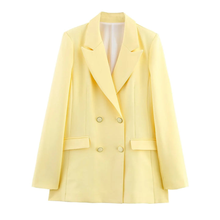 Caroline | Chic Formal Suit Set with Tailored Long Blazer for Women