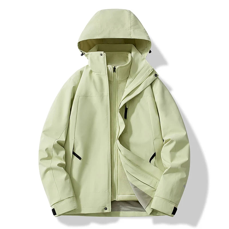 Samuel | Men’s Functional Zip Front Hooded Jacket