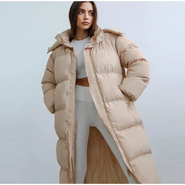 Carla | Women’s Winter Puffer Coat with Hood