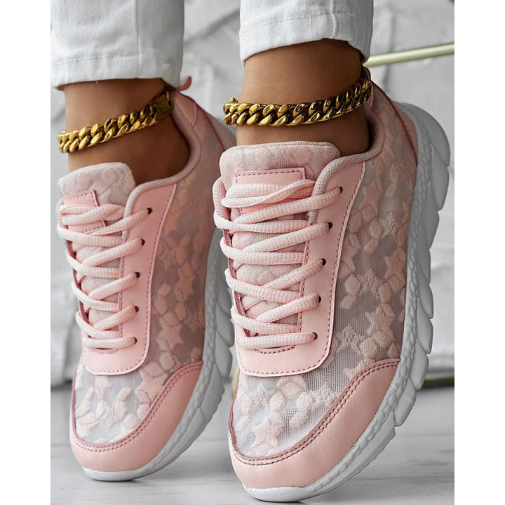 Sienna | Elegant Lace Sneakers