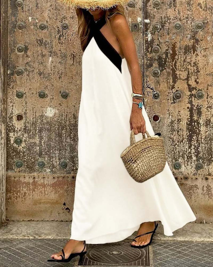 Maxinne | Cross Neck Dress