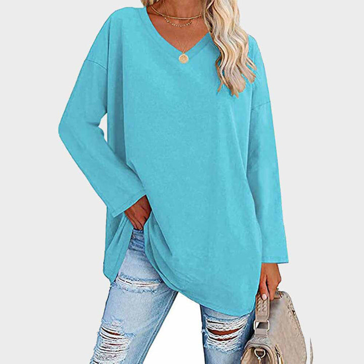 FREYA | FASHIONABLE LONG SLEEVED T-SHIRT FOR WOMEN
