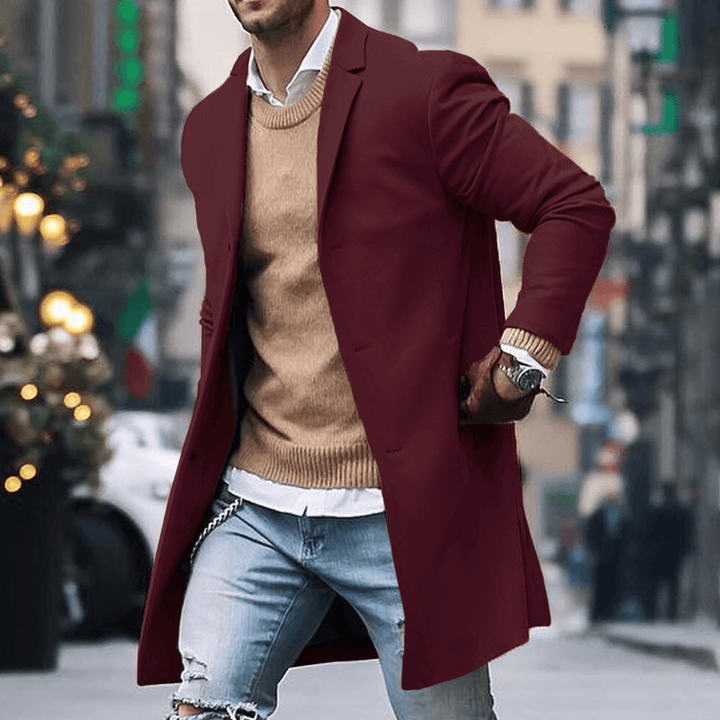 Oliver | Men’s Long Streetwear Fashion Coat