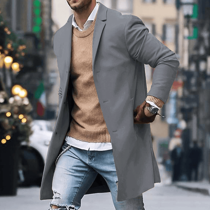 Oliver | Men’s Long Streetwear Fashion Coat