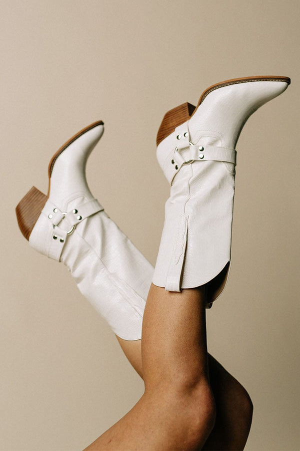 Emily | Women’s Trendy High Shaft Cowboy Boots
