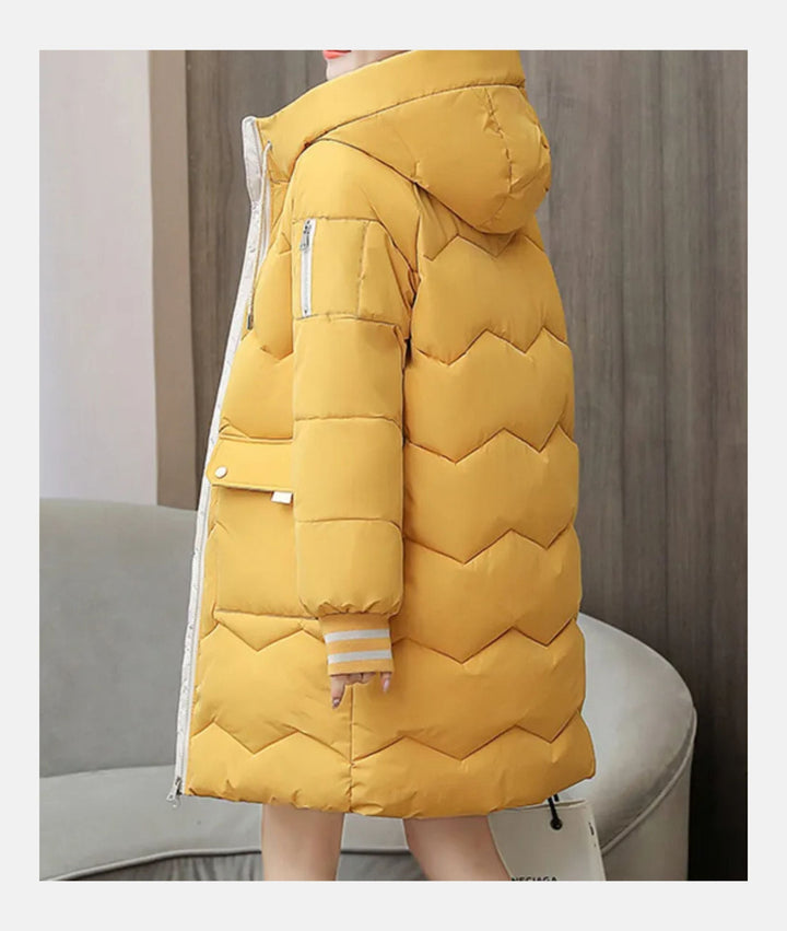 Aubrey | Women's Winter Coat with Zip and Hood