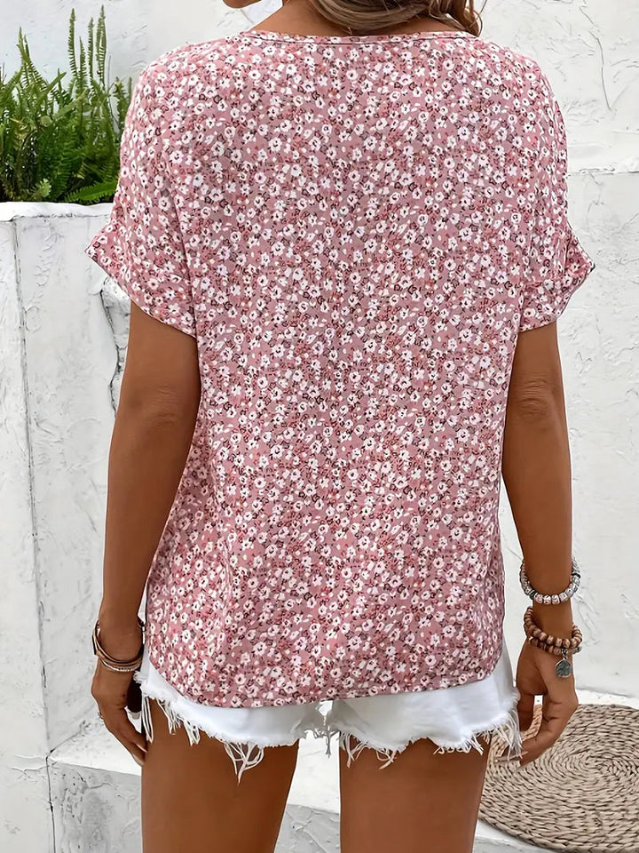 Velma | Elegant Floral Blouse