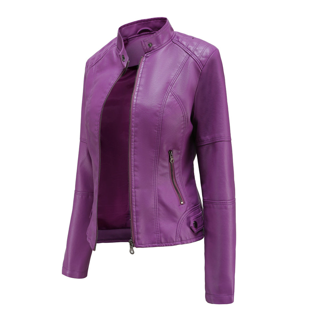 Lydia | Women’s Slim Fit Zipper Front Jacket