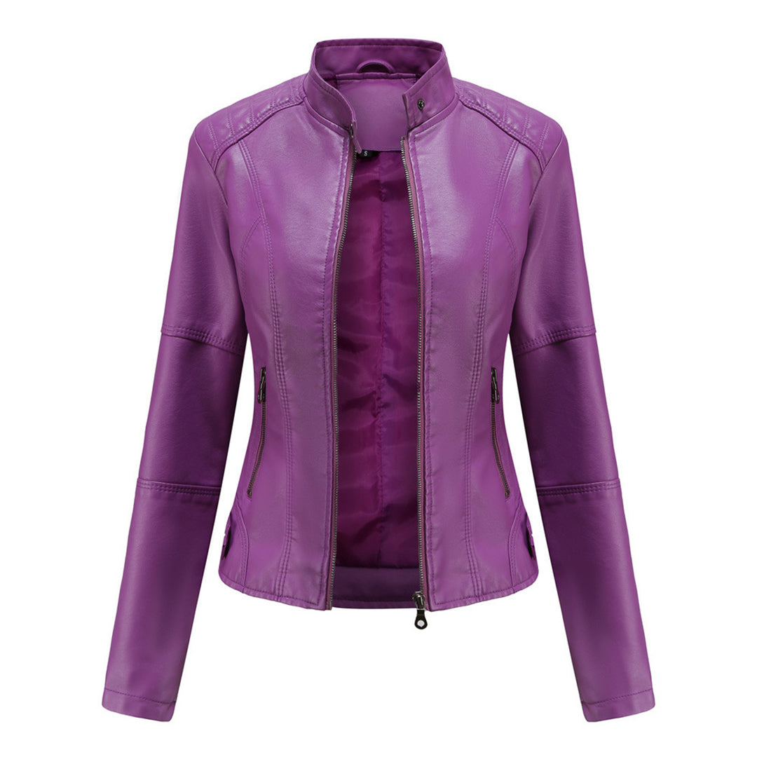 Lydia | Women’s Slim Fit Zipper Front Jacket