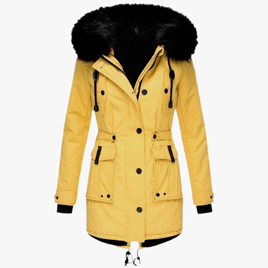 Ruby | Women’s Thick Hooded Cold Weather Parka Coat