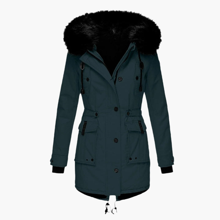 Ruby | Women’s Thick Hooded Cold Weather Parka Coat