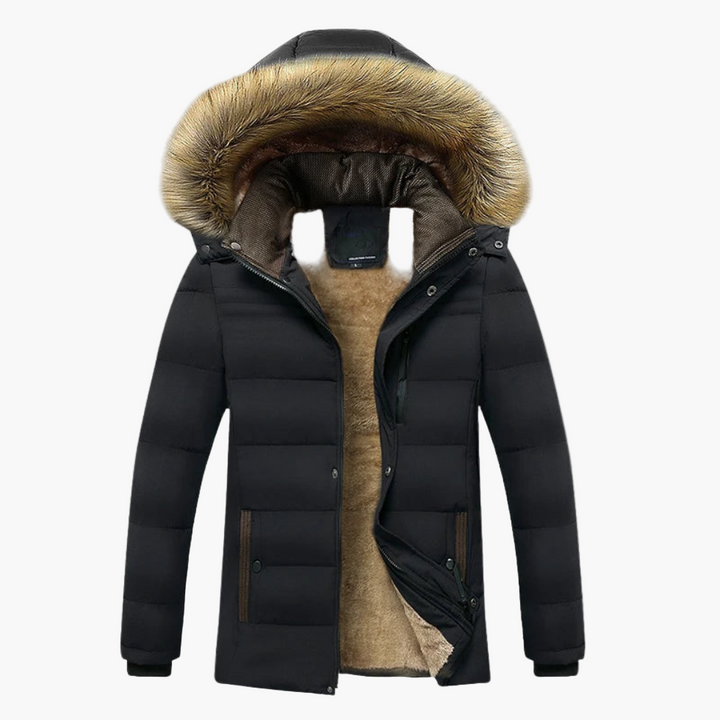 Brandon  | Men’s Warm Hood Outdoor Heavy-Duty Winter Jackets