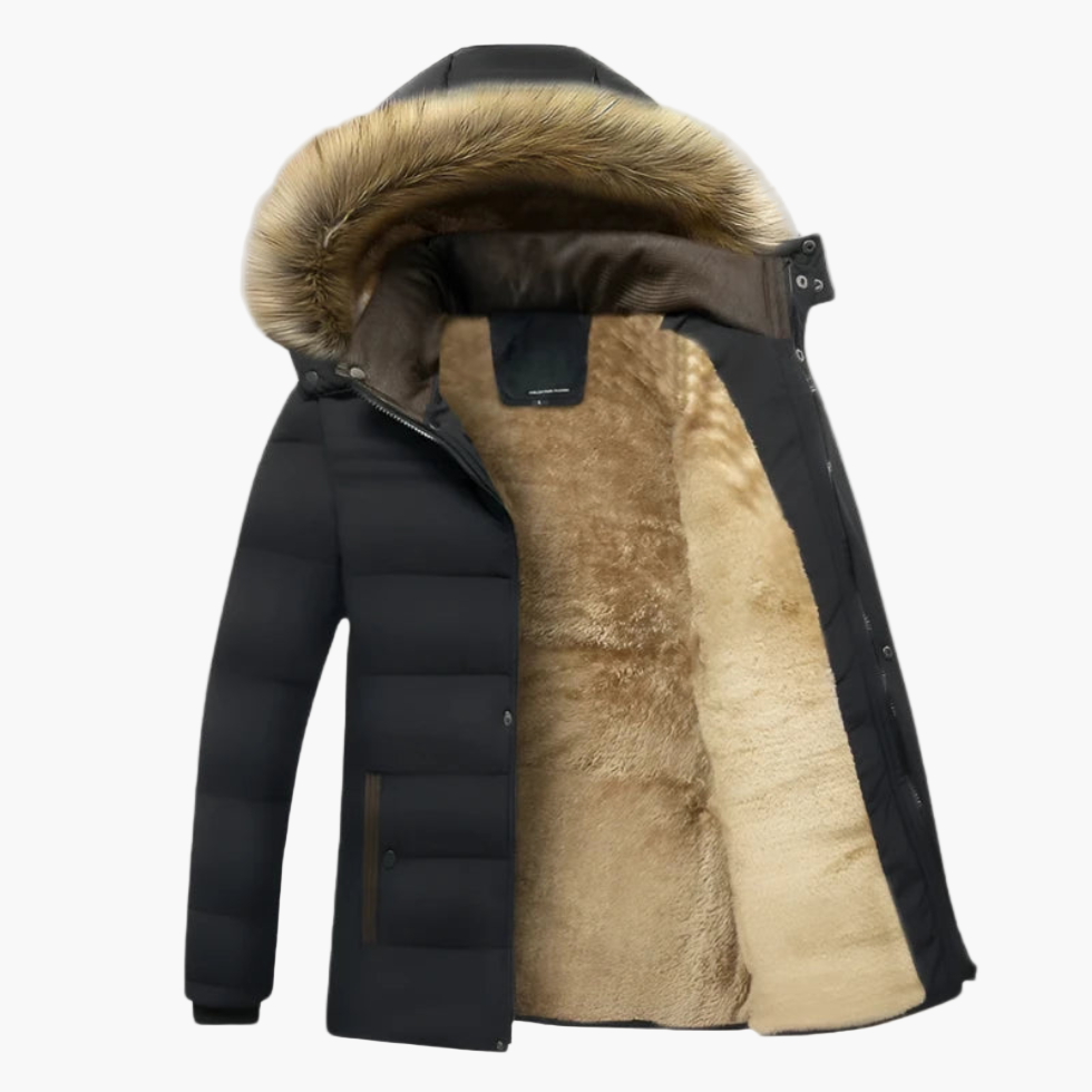 Brandon  | Men’s Warm Hood Outdoor Heavy-Duty Winter Jackets
