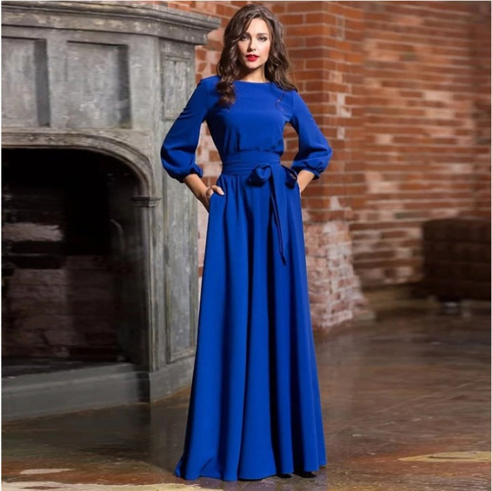 Annabelle | Women’s Long Sleeve Wedding Guest Dress
