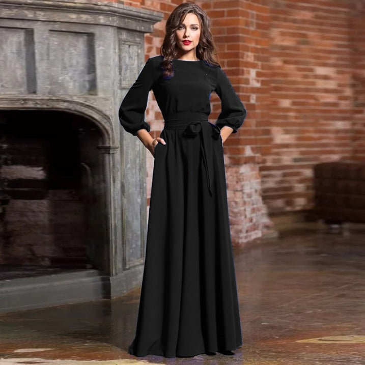 Annabelle | Women’s Long Sleeve Wedding Guest Dress