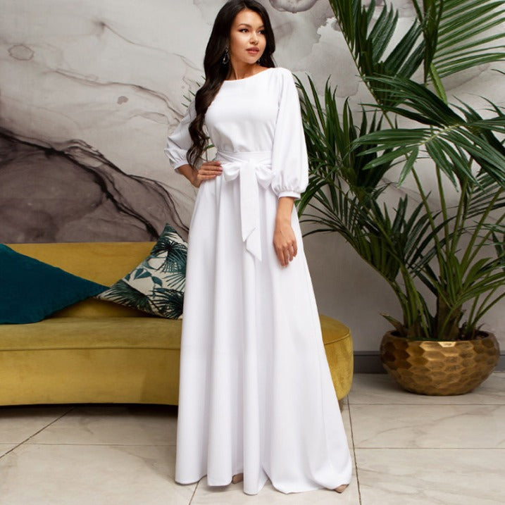 Annabelle | Women’s Long Sleeve Wedding Guest Dress