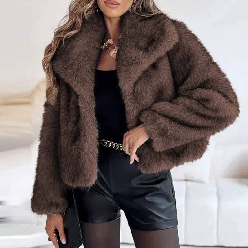 Alice | Women’s Chic Faux Fur Winter Jacket