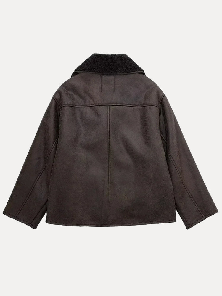 Freya | Women’s Classic Double-Breasted Wool Coat