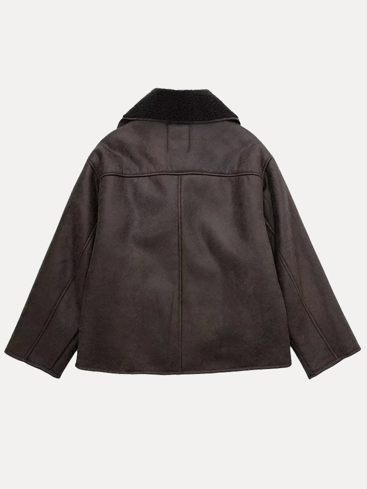 Freya | Women’s Classic Double-Breasted Wool Coat