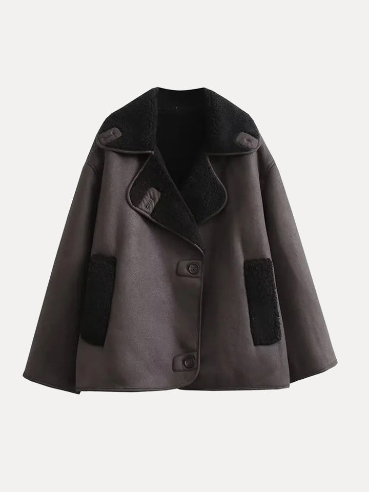 Freya | Women’s Classic Double-Breasted Wool Coat