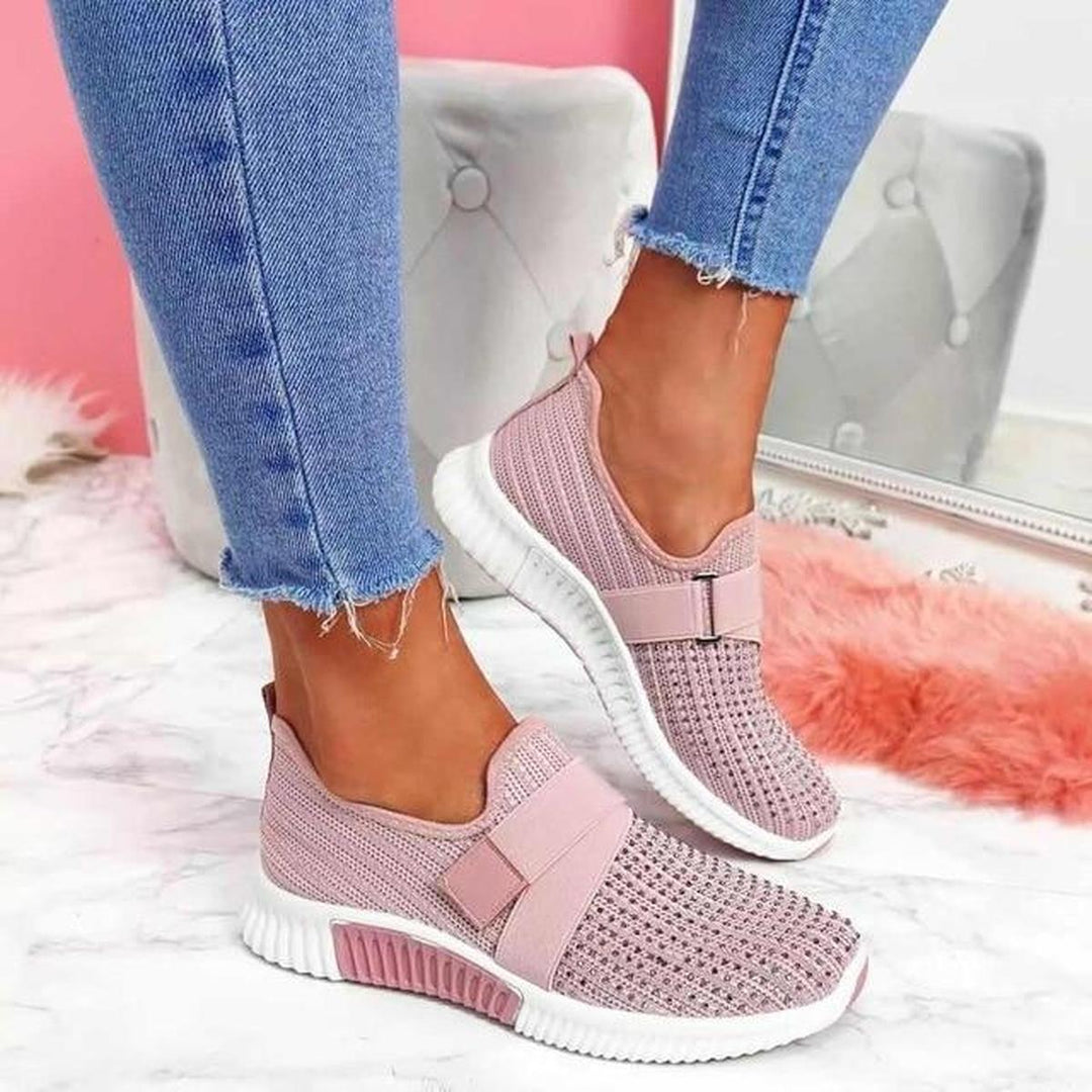Madeline | Women’s Slip On Breathable Walking Sneakers