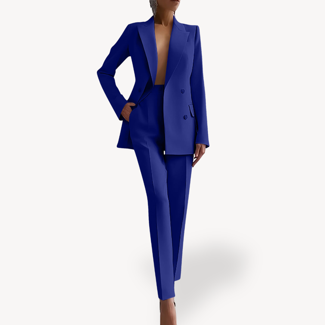 Chloe | Women’s Tailored Blazer Trouser Suit Set