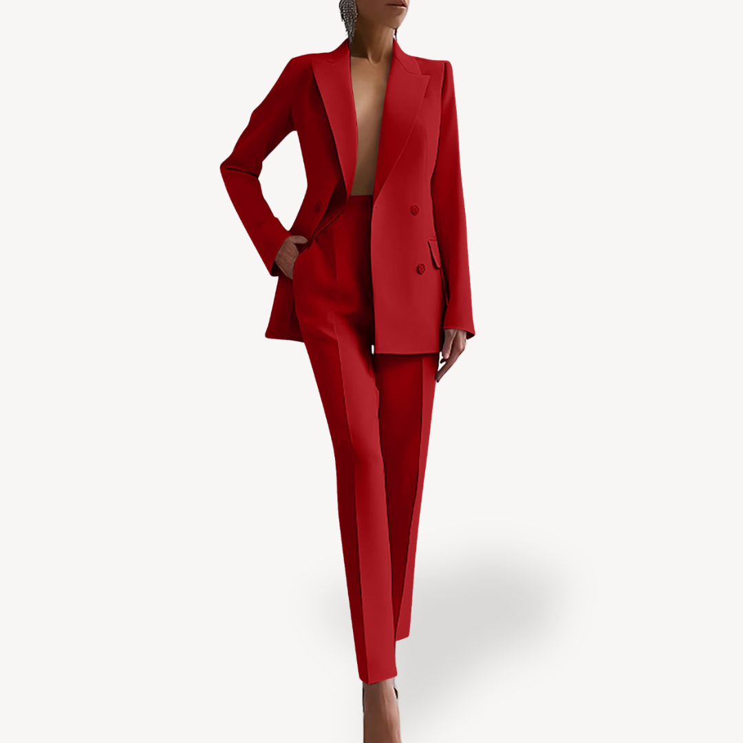 Chloe | Women’s Tailored Blazer Trouser Suit Set
