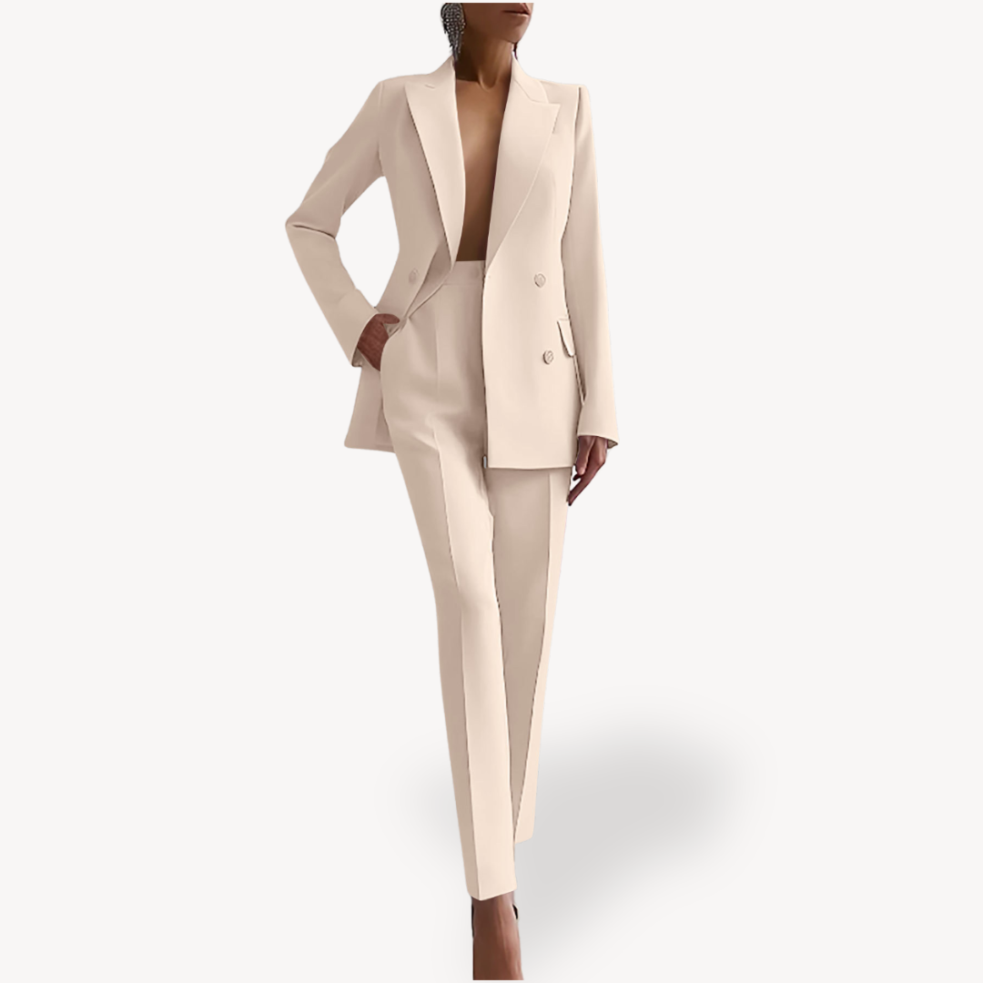 Chloe | Women’s Tailored Blazer Trouser Suit Set