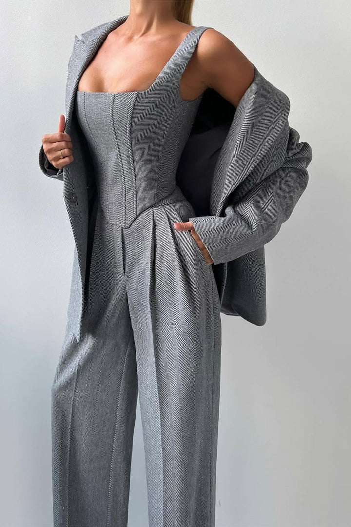 Catherine | Women’s Three Piece Trouser Suit Set