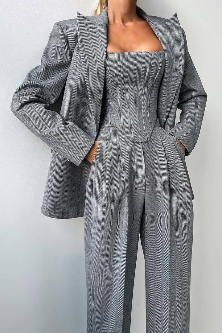 Catherine | Women’s Three Piece Trouser Suit Set