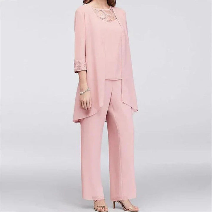 Grace | Women Spring Three Piece Pant Set