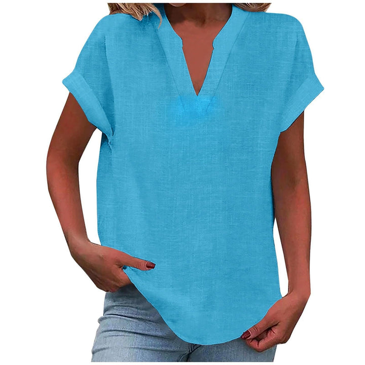 Xavina | V-Neck Blouse
