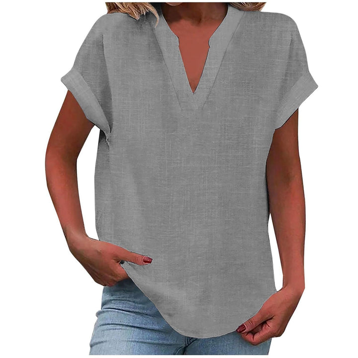 Xavina | V-Neck Blouse