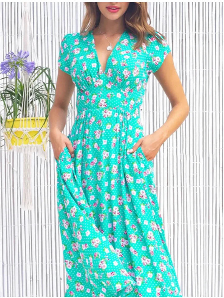 Zervou | Summer Midi Dress with Pockets