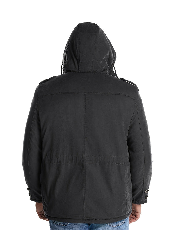 Toby | Men’s Classic Zip-Up Heavy Winter Jacket