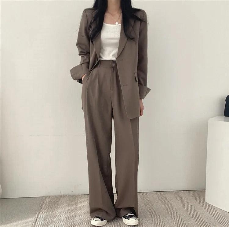 Maria | Women’s Tailored Suit Sets With Long Blazer Statement