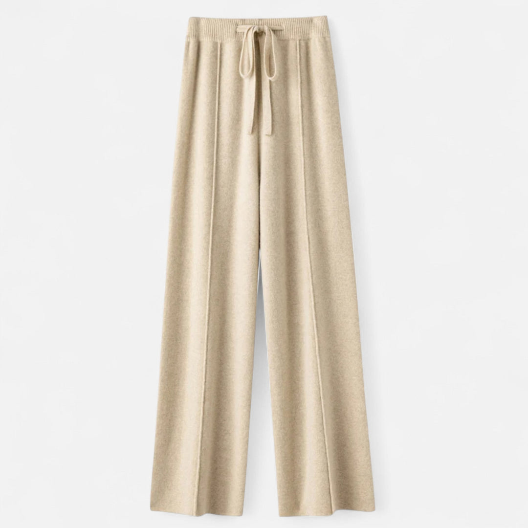 Bella | Women Relaxed Fit Pull On Classic Wool Trousers