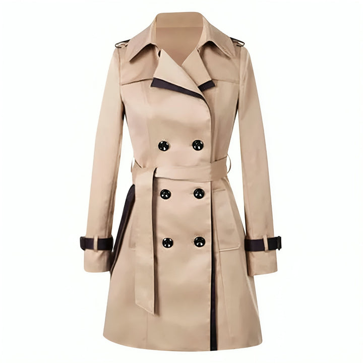 Ella | Women’s Double-Breasted Longline Coat