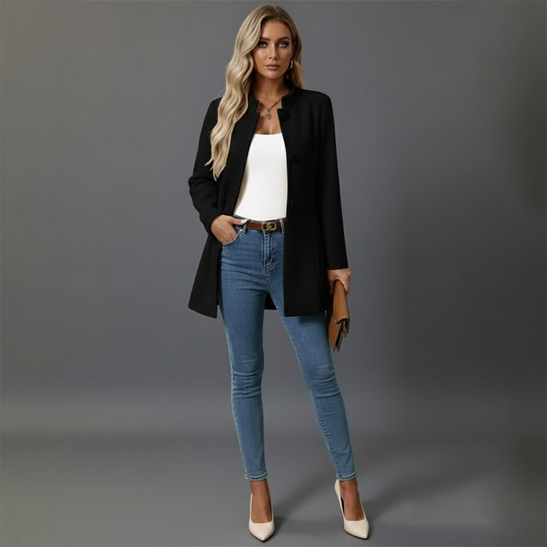 Jessica | Women’s Winter Coat With Buttons