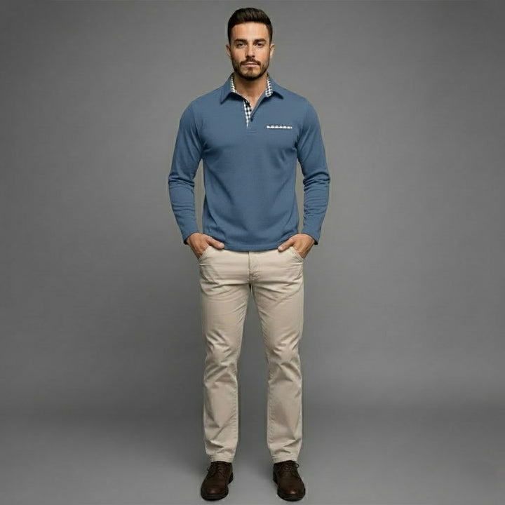Scott | Men’s Winter Long-Sleeve Polo Shirt